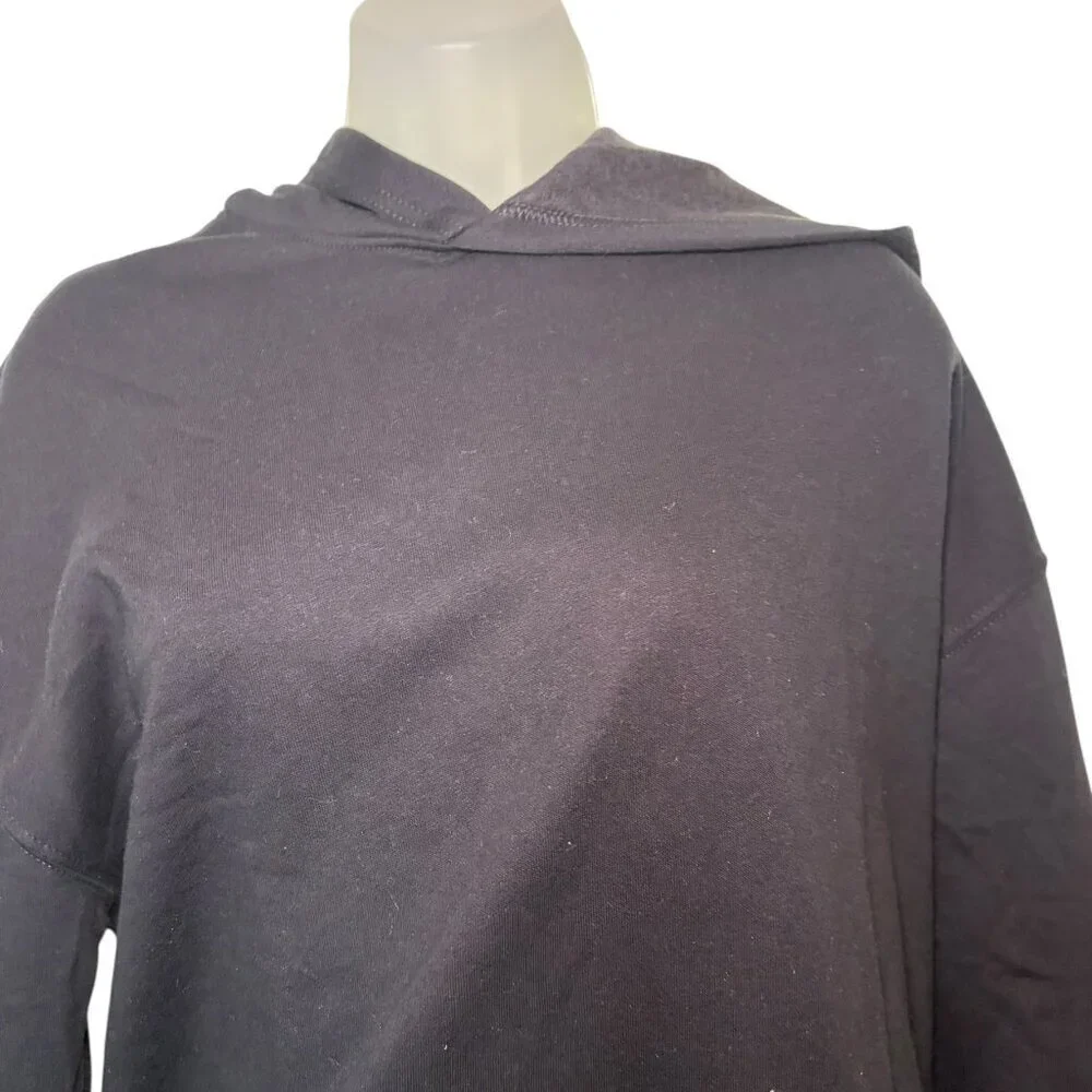 Old Navy Boys Black Oversized Pullover Hoodie Size XXL (18) NWT